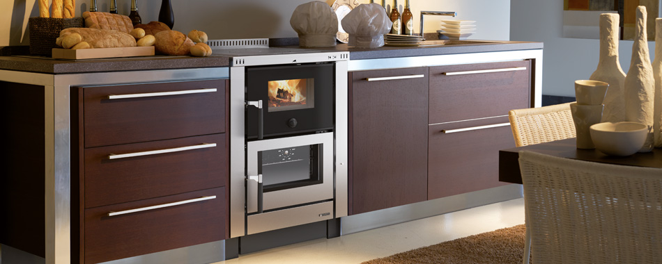 Cucina a legna da incasso da 60 cm Vicenza